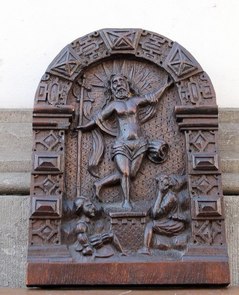 Tabernacle door, late 17th C.