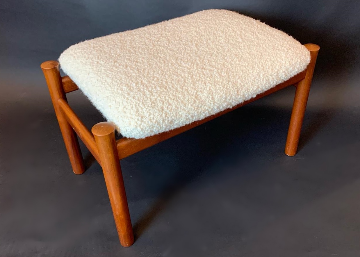 Teak footrest - FH - Denmark - circa 1960