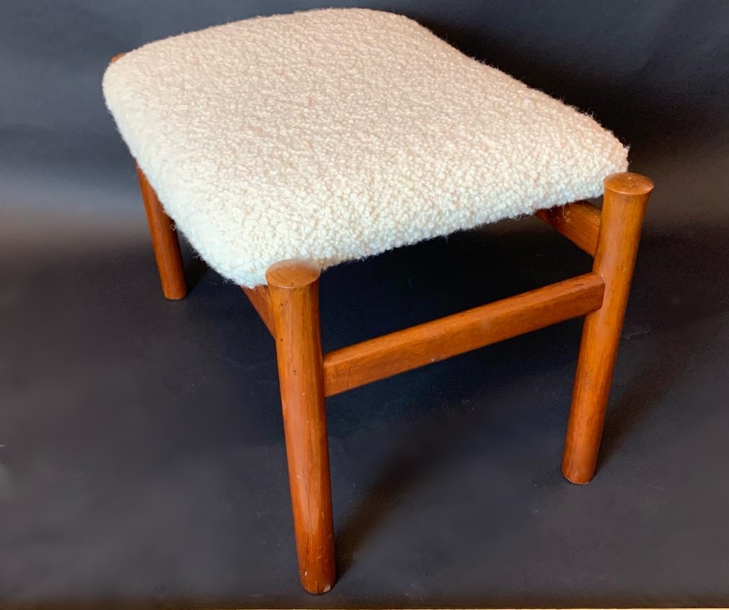 Teak footrest - FH - Denmark - circa 1960