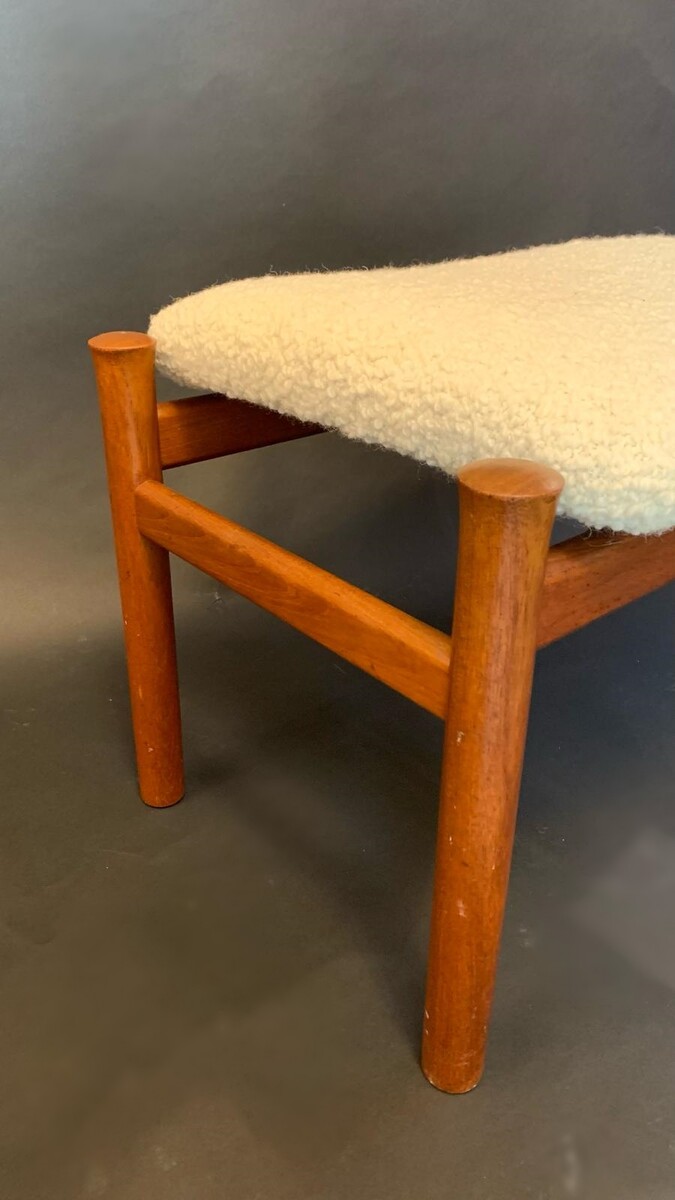 Teak footrest - FH - Denmark - circa 1960