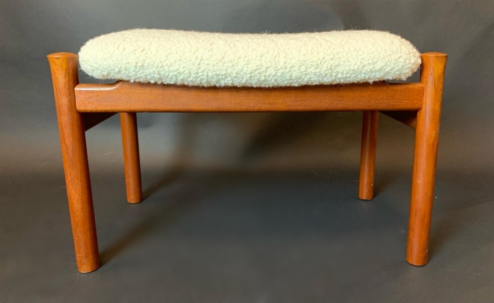 Teak footrest - FH - Denmark - circa 1960