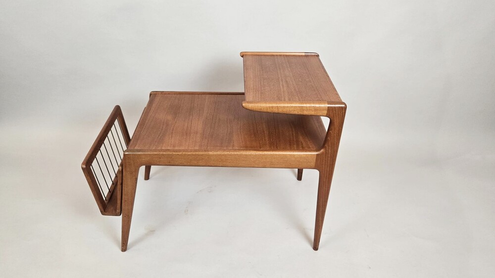 Teak side table, Danish design, 1950s, by Kurt Ostervig