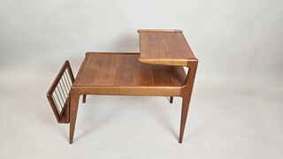 Teak side table, Danish design, 1950s, by Kurt Ostervig