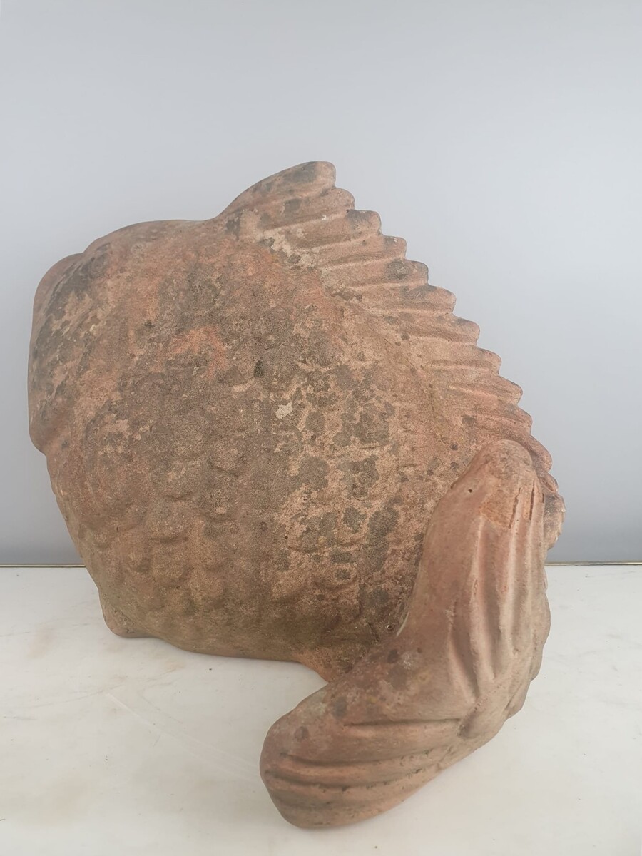 Terracotta fish, circa 1970