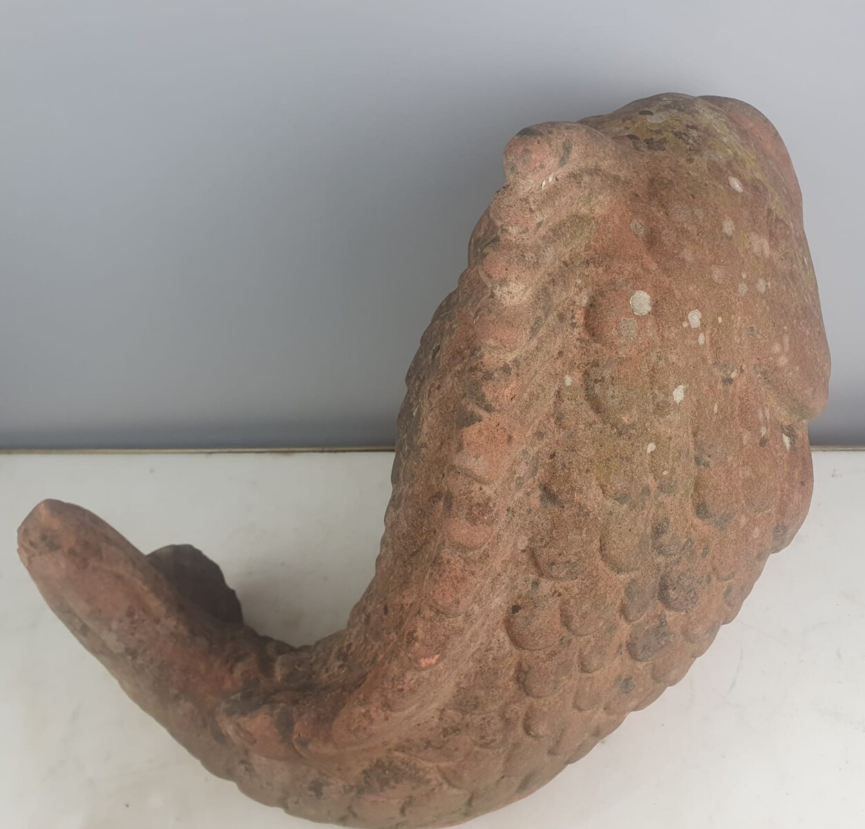 Terracotta fish, circa 1970
