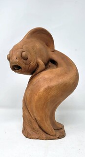 terracotta sculpture signed Raymond de Meester