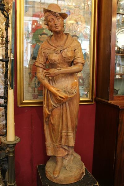 Terracotta woman