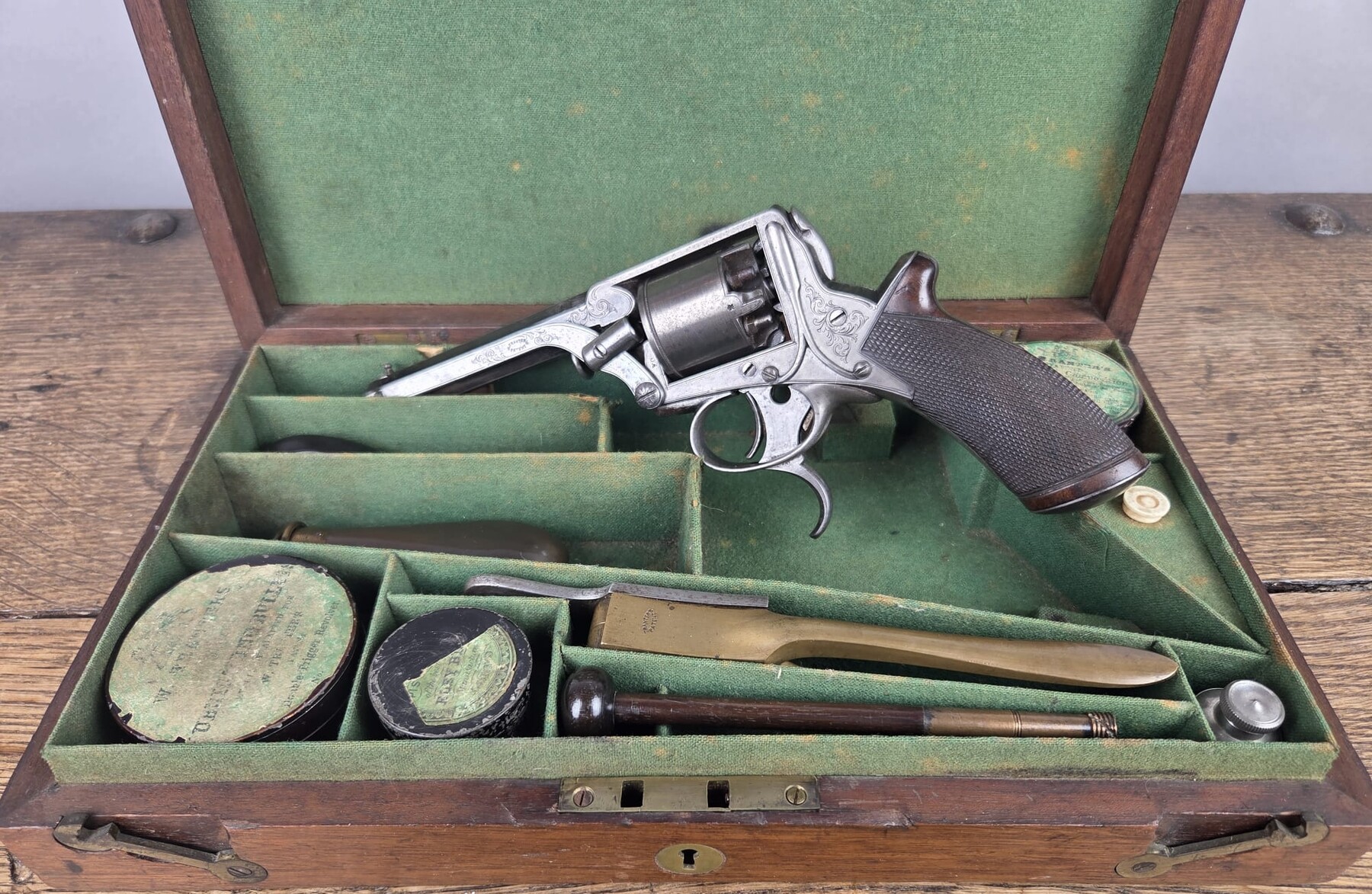 Trenter percussion revolver, 1853