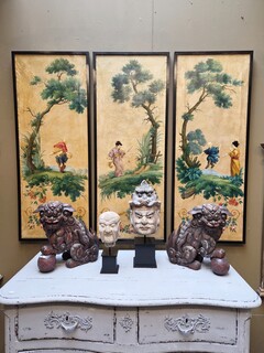 Triptychs, oil on canvas 