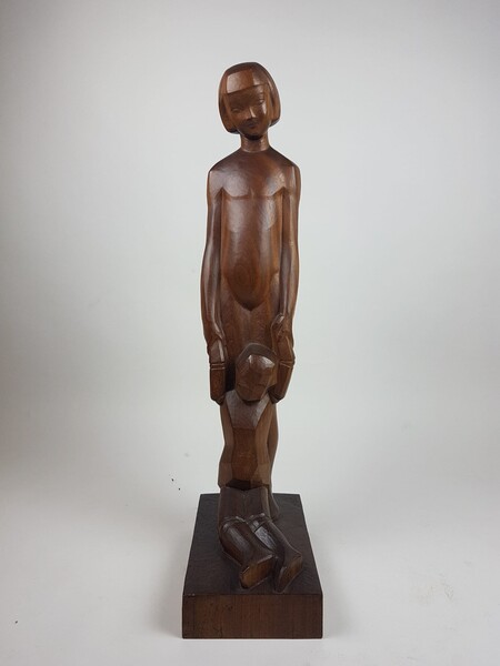 Van den Meersch Gustave, carved wood 