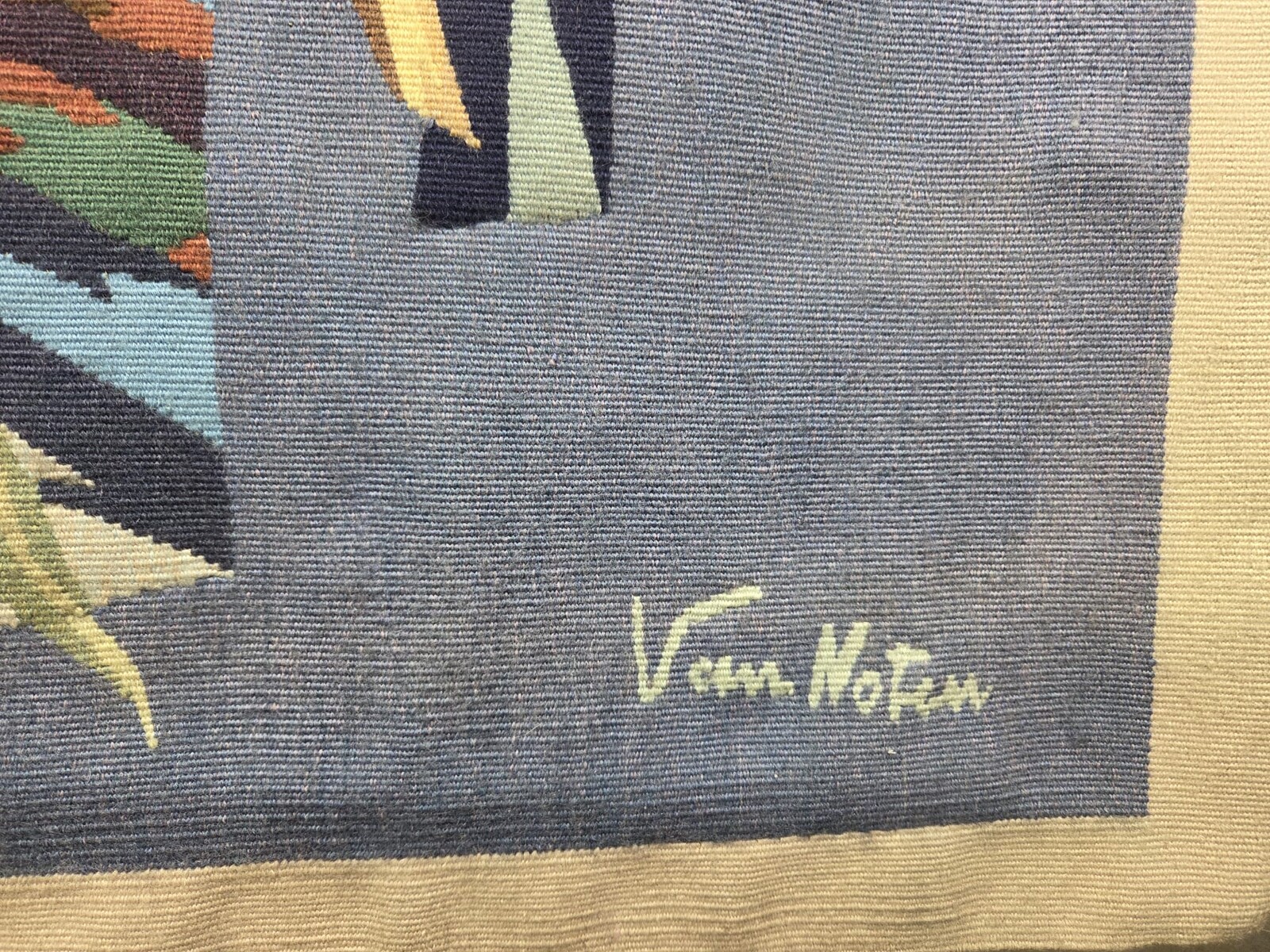 Van Noten (1850 - 1960) Wool tapestry
