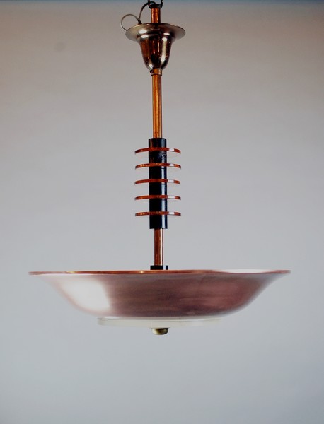 Very beautiful suspension in copper, 