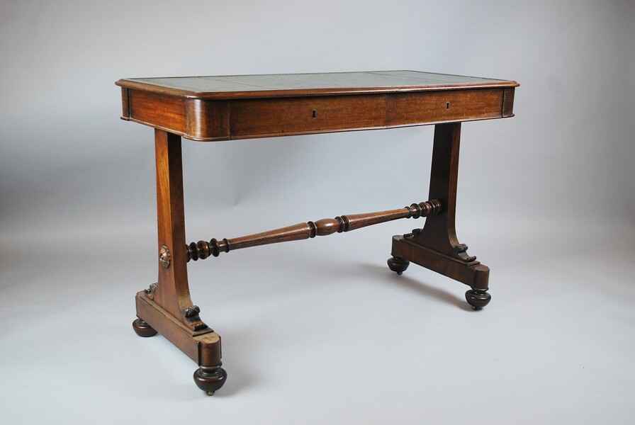 Victorian mahogany desk, 19th