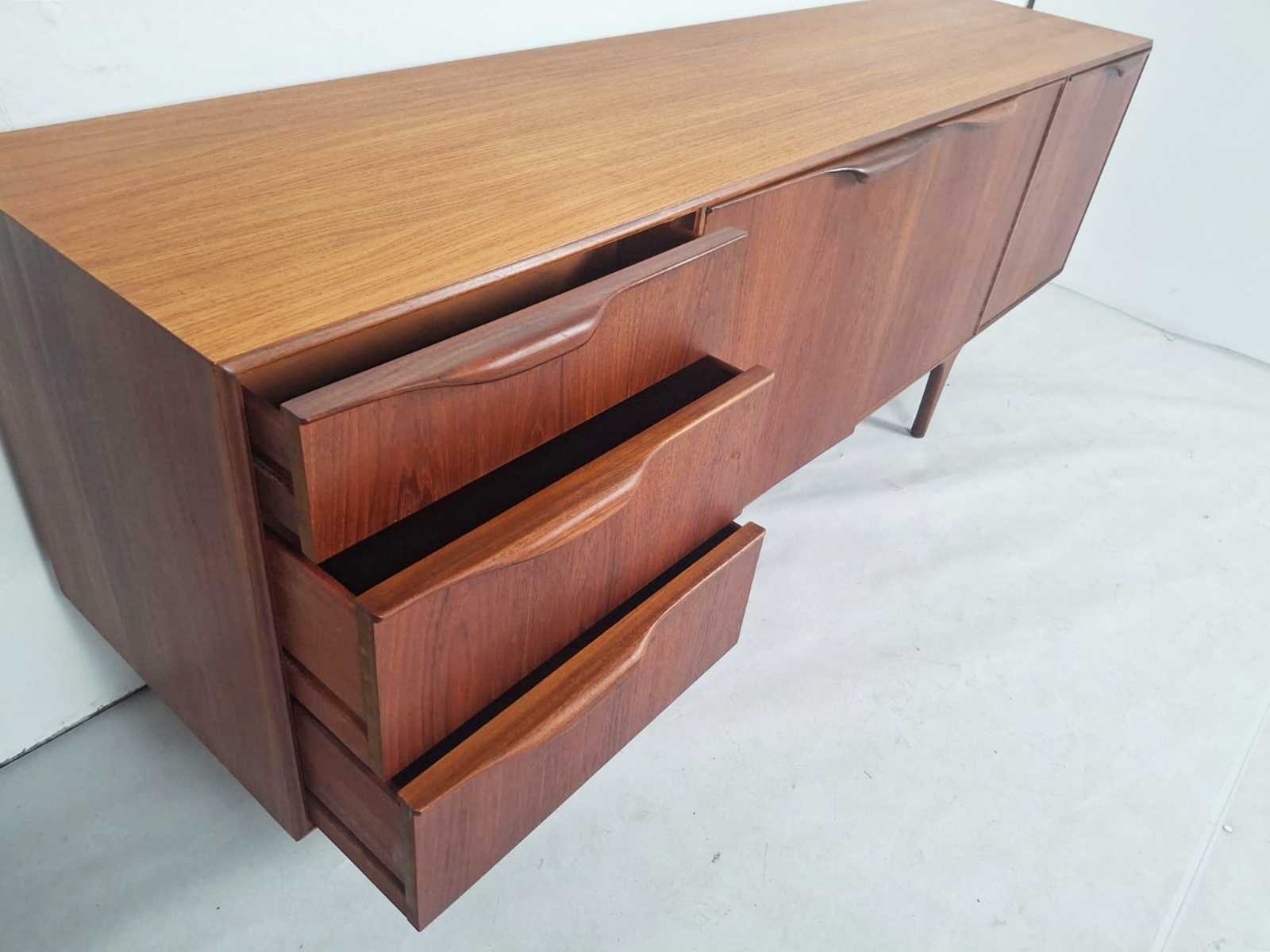 Vintage tartan sideboard