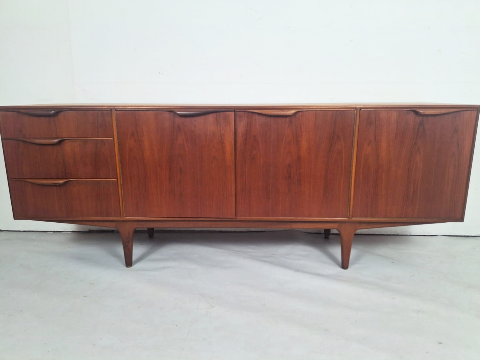 Vintage tartan sideboard