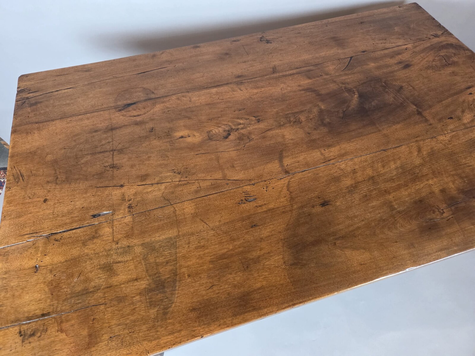 Walnut table, Italy, 18th century