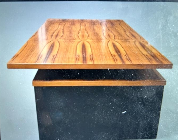 Warren Platner, pedestal desk, circa 1975