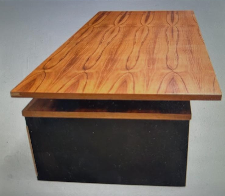 Warren Platner, pedestal desk, circa 1975