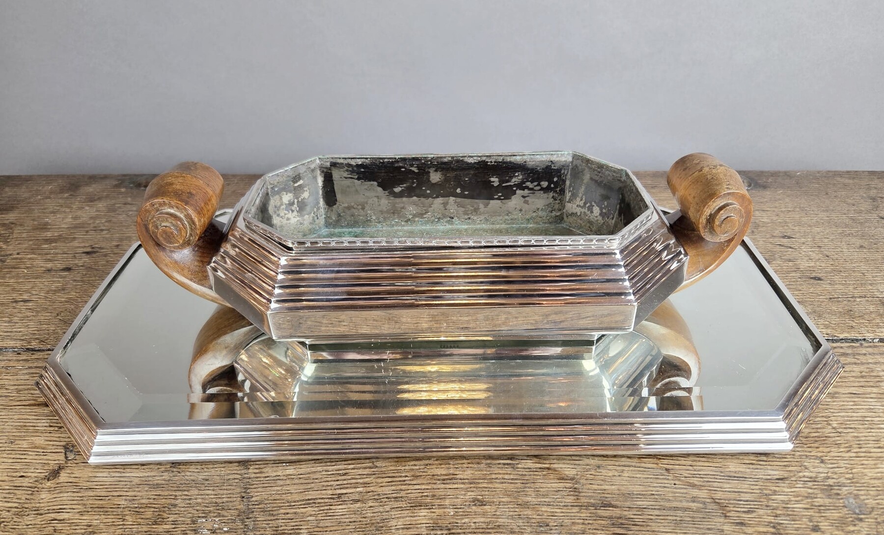 Wiskemann, silver-plated metal 