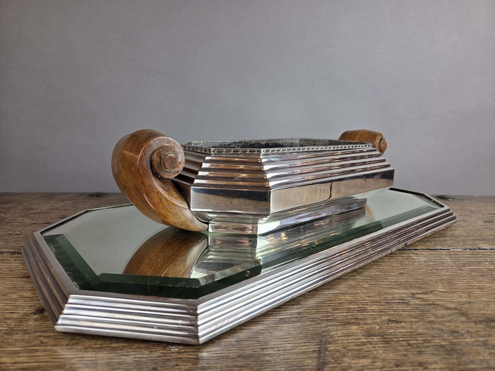 Wiskemann, silver-plated metal 