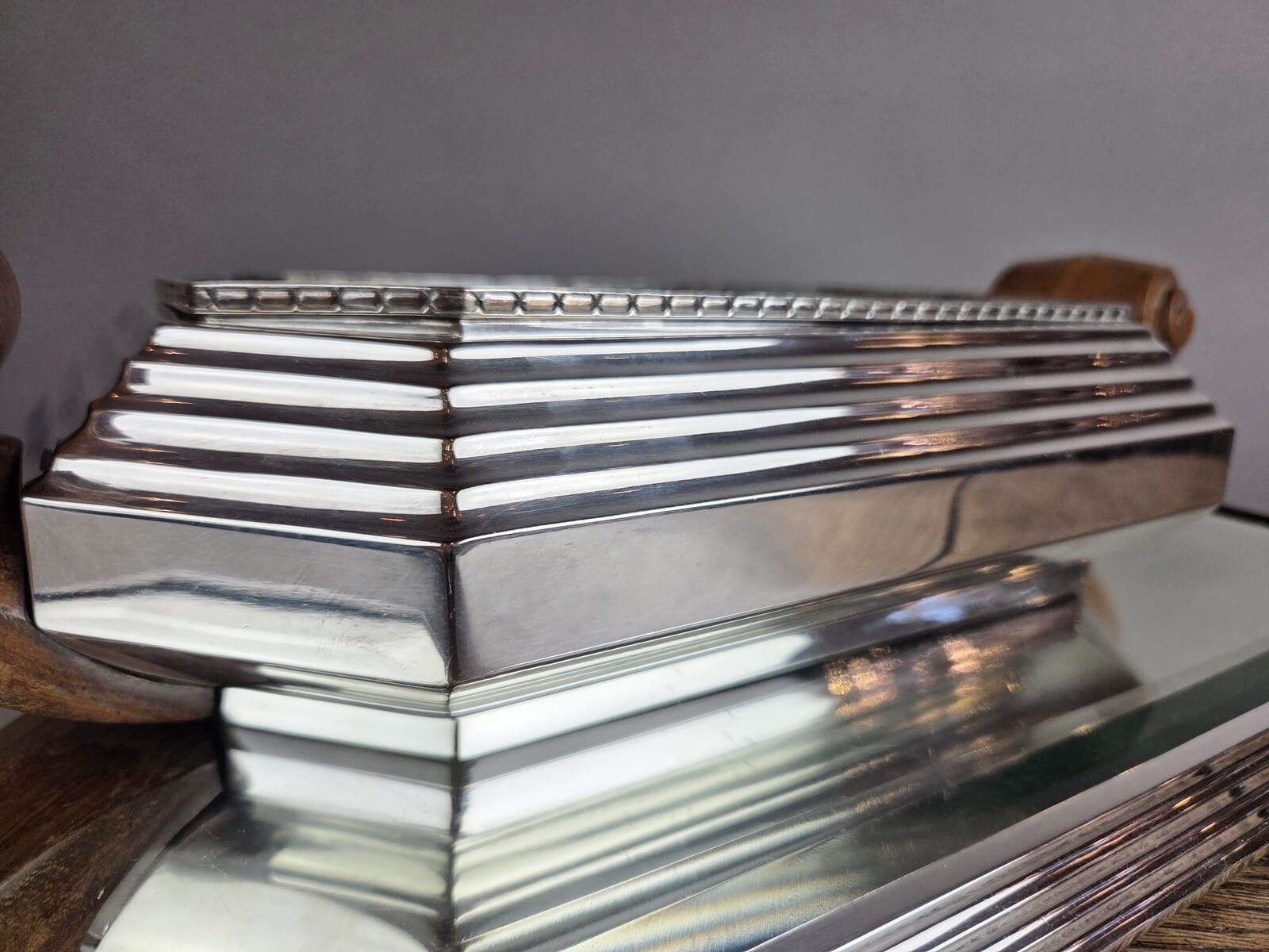 Wiskemann, silver-plated metal 