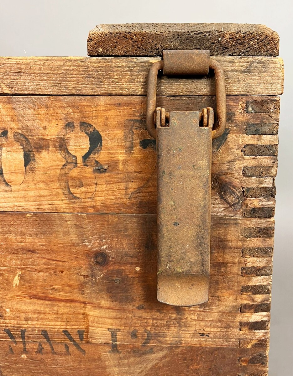Wooden shipping case for a Remington typewriter, circa 1930
